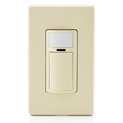 Decora Occupancy Motion Sensor Light Switch, Auto-On, 2A, Residential Grade, Single Pole