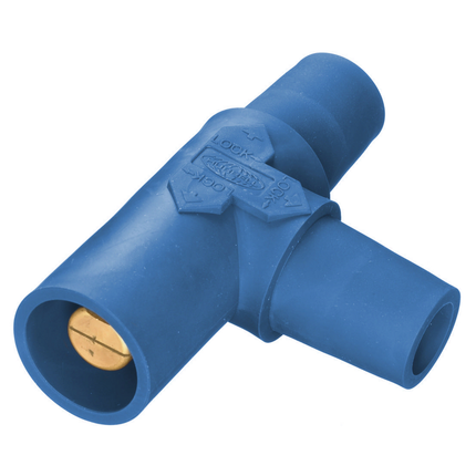 Single Pole Female-Female-Male, Tapping "Tee", 300/400A AC/DC, Single Conductor, Pre-Wired