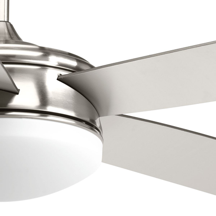 60" 5 Blade Ceiling fan in Brushed Nickel