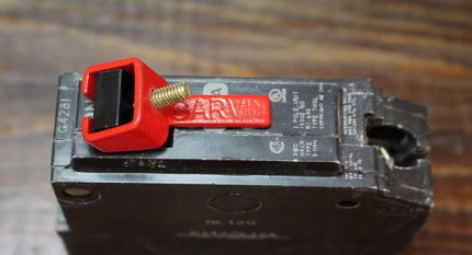 UBL1-RED - Red Universal Breaker Lock Out Device, 250 Pak