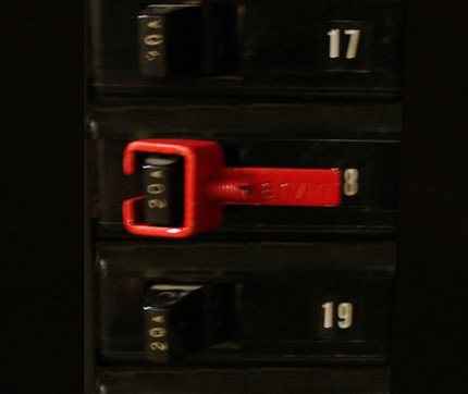 UBL1-RED - Red Universal Breaker Lock Out Device, 250 Pak