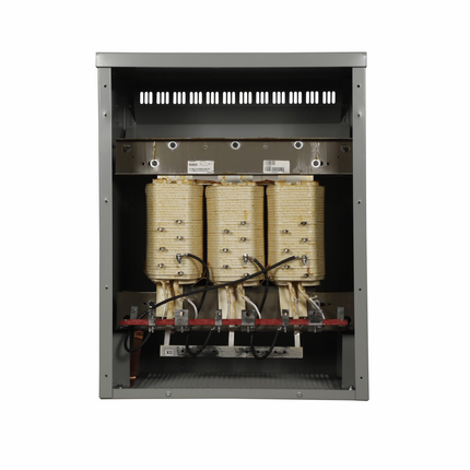 Eaton General purpose ventilated transformer, DT-3 (3-phase), PV 480V, Taps: 2 at +2.5% /4 at -2.5%, SV 240 delta, 150°C rise w/ 200°C insulation systeam, 75 kVA, EE