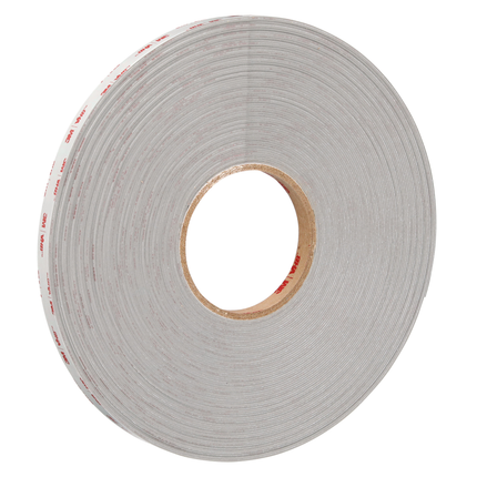 3M VHB Tape 4936, Gray, 1/4 in x 984 yd, Levelwound, 1 Roll/Case