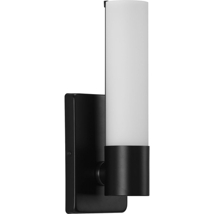 PROGRESS LIGHTING P710047-031-30 P710047-031-30 CONTEMPORARY MODERN LED WALL BRACKET FROM THEIR BLANCO LED COLLECTION BLACK FINISH