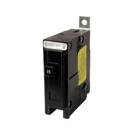 Eaton QB thermal magnetic circuit breaker,Quicklag industrial thermal-magnetic circuit breaker,20 A,22 kAIC,Single-pole,120/240 V,Non-Interchangeable,Q17,QBHW