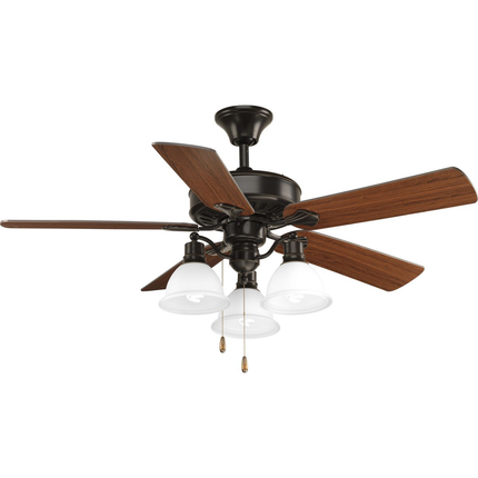 Madison Collection Three-Light Ceiling Fan Light