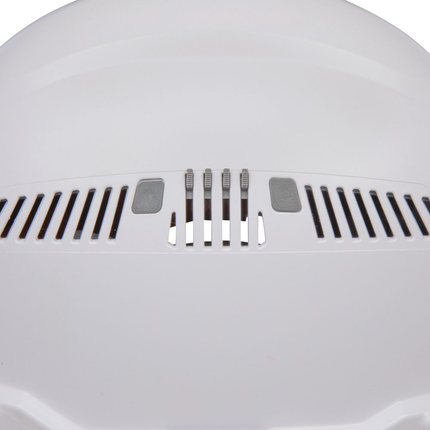 Hard Hat, Vented, Cap Style, White