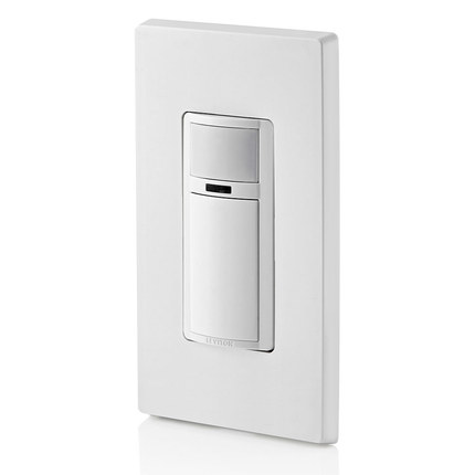 Decora Occupancy Motion Sensor Light Switch, Auto-On, 5A, Residential Grade, Single Pole or 3-Way
