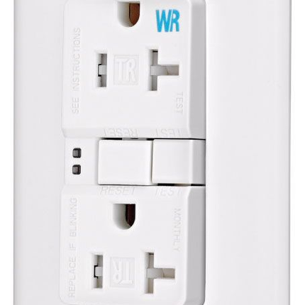 TWRSGF20W, GFCI Duplex Receptacle
