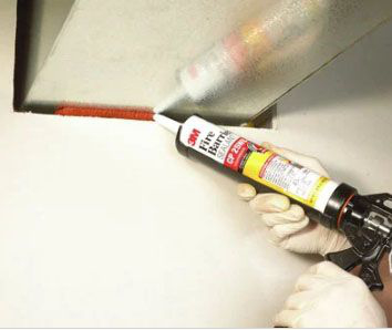 3M™ Fire Barrier CP 25WB+ , 10.1 fl oz Cartridge, 12 per case, Restricted to Home Depot