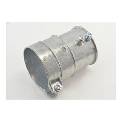 Combination EMT To FMC Transition Coupling 2" To 2", Zinc