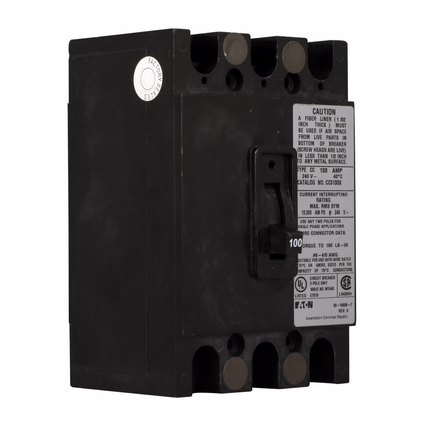 Eaton BR main breaker kit,Molded case breaker,225 A,10 kAIC,Three-pole,240 V,!,#2/0 AWG-300 kcmil Cu/Al,CC,Type ECC Unit enclosures