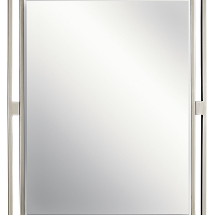 Hendrik Rectangular Mirror Brushed Nickel