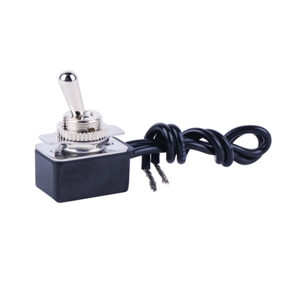 Toggle Switch Bat SPST On-Off Wire Leads