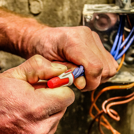 Twister® PRO Wire Connector, Model 344® Red/Tan, Box of 50