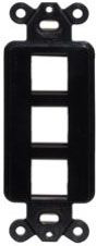 ISF3BK, Decorator Outlet Frame