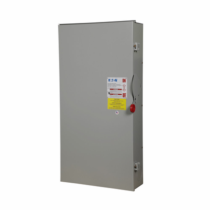 Eaton General duty cartridge fuse safety switch, 400 A, NEMA 3R, Painted galvanized steel, Class H fuses, Fusible with neutral, Three-pole, Four-wire, Category: general duty safety switch, 240 V