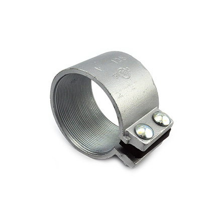 Split Coupling, 4", Malleable Iron for Rigid or IMC Conduits