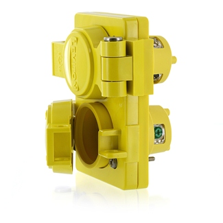 Wetguard Watertight Locking Duplex Outlets