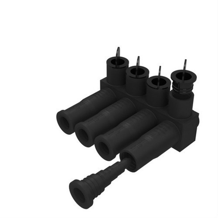 Submersible Insulated Pedestal Connectors Multi-Port #12 - 350 MCM 3 Port