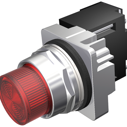 PILOT LIGHT, RED, XFMR, INC, 120V