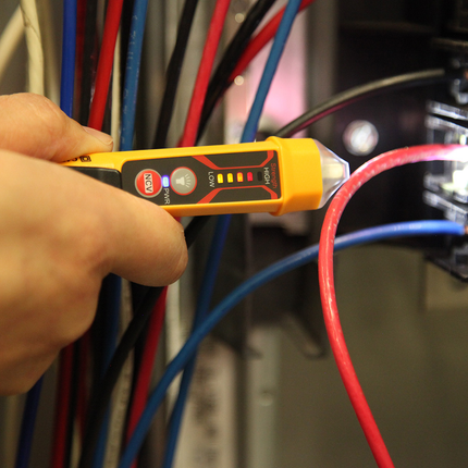 Non-Contact Voltage Tester Pen, 12 to 1000V AC, with Flashlight