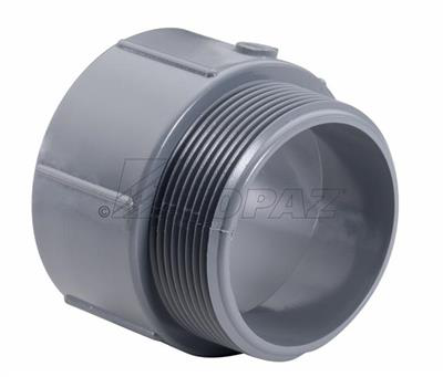 Schedule 40 PVC 3-1/2" Terminal Adapter