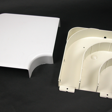 5500 Radiused Full Capacity Flat Elbow Fitting