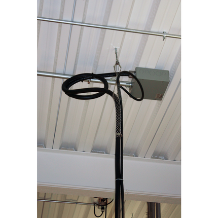 Support Grips, Single Eye, Single Weave, Closed Mesh, Tin-Coated Bronze, 0.63-0.74"