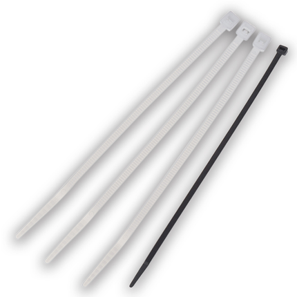 Cable Tie, 6", 40 lb., Natural, 1000/pack