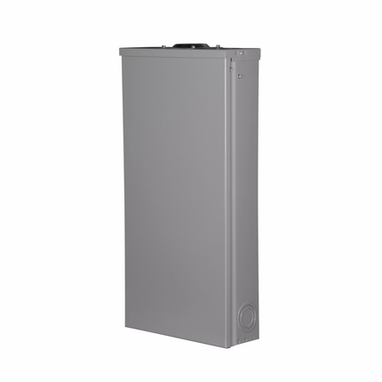 Eaton BR main lug loadcenter,No feed-thru lugs, 200 A,D1R,Aluminum, NEMA 3R,Metallic,25 kAIC,BWH,NEMA 3R,40 Circuits,Twenty-four pole,30 Spaces,Three-wire,Single-phase,Type BR 1-inch breakers,120/240V,#1 AWG-300 kcmil Cu/Al