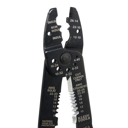 Multi Tool, Stripper, Crimper, Wire Cutter, 8-22 AWG