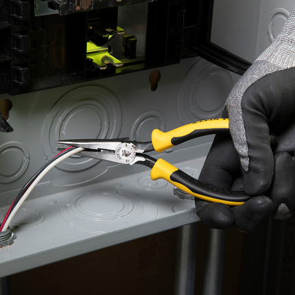 Pliers, Needle Nose Side-Cutters, 6-3/4-Inch