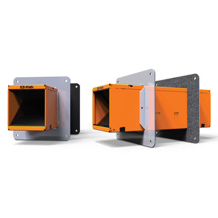 EZ-Path 44+ Fire-Rated Pathway Device Kit, Full kit with device, wall plates &amp; labels