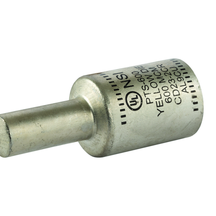 Aluminum Pin Terminal Al Pin 600 MCM