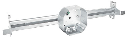 54171-FANBH - Octagon Fan Box 2-1/8" Deep w/ New Construction Bar Hanger, 4", 25 Pak