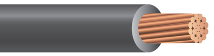 WIRE XHHW-8-BLK-7STR-CU-1000S/R