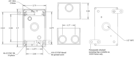 30207, Weatherproof Outlet Box