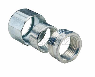 1-1/4" 3 Piece Rigid Steel Couplings