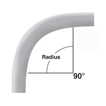 1-1/4 in. x 90-Degree x 30 in. Radius Plain End Schedule 40 Special Radius Elbow