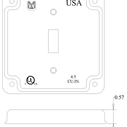 11401, Electrical Box Cover