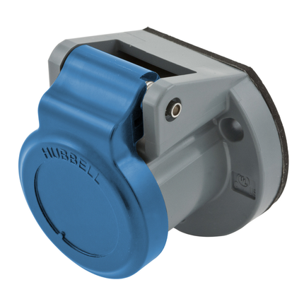 Single Pole Products, Weatherproof Cover, 150 Amp Series, Blue