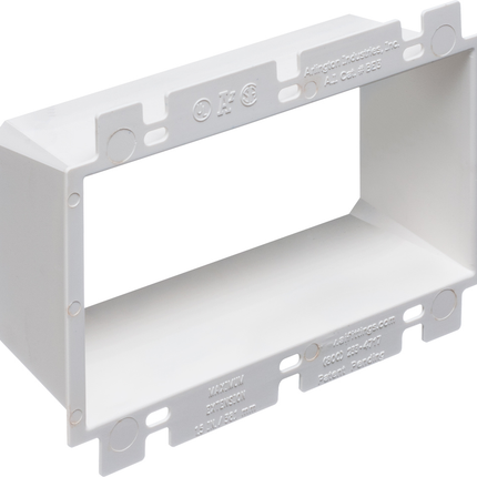 BE3 Three Gang Outlet Box Extender