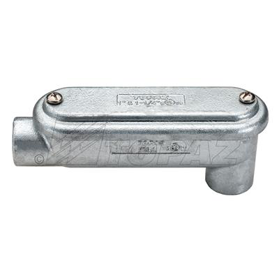 2-1/2" Mogul Conduit Body LB Type with Cover and Gasket