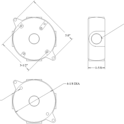 30316Z, Weatherproof Outlet Box