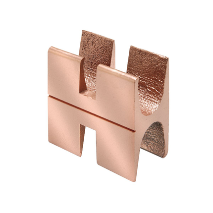 Copper Split Compression Wye Tap Connector, 250- # 2 (Run & Tap), Provides maximum design and installation flexibility.