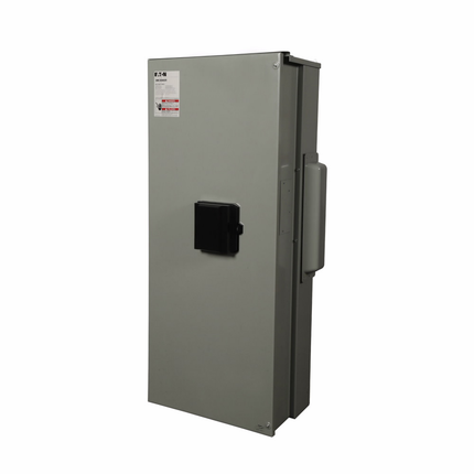 Eaton main circuit breaker, Busway connection, 800A, Aluminum, NEMA 3R, Underground, Four-wire, Three-phase, 120/208V, Housing, Right mounting, TO opposite