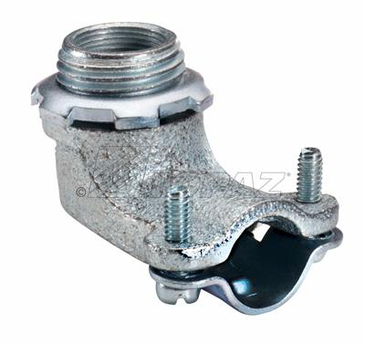 1" 90° Squeeze Type BX-Flex Connector