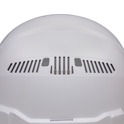 Hard Hat, Vented, Cap Style, White