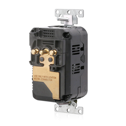Tamper-Resistant USB Receptacle, Type A/A, 20 Amp 125 Volt, Commercial Grade, White - Lev-Lok